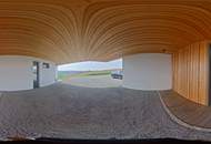 Architektenhaus in sonniger Ruhelage mit Spiral-Weinkeller, Infinity Pool und Burgblick