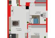 Gepflegte 3-Zimmer-Wohnung ruhig gelegen mit TG-Platz &amp; Nähe Basilika Mariatrost
