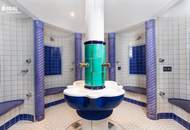 modern möblierte Mietwohnung mit Balkon, Wellnessbereich und Tiefgaragenplatz - Heizkosten inklusive!