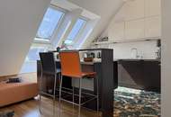 Grüner Dachgarten mit Blick über Wien I exklusive DG - Wohnung I Großzügige Fensterflächen mit Rollläden I Klimaanlage