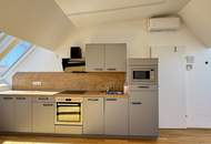 ***Moderne 2-Zimmer-Dachgeschosswohnung mit zwei Balkonen in Ruhelage nahe U1***