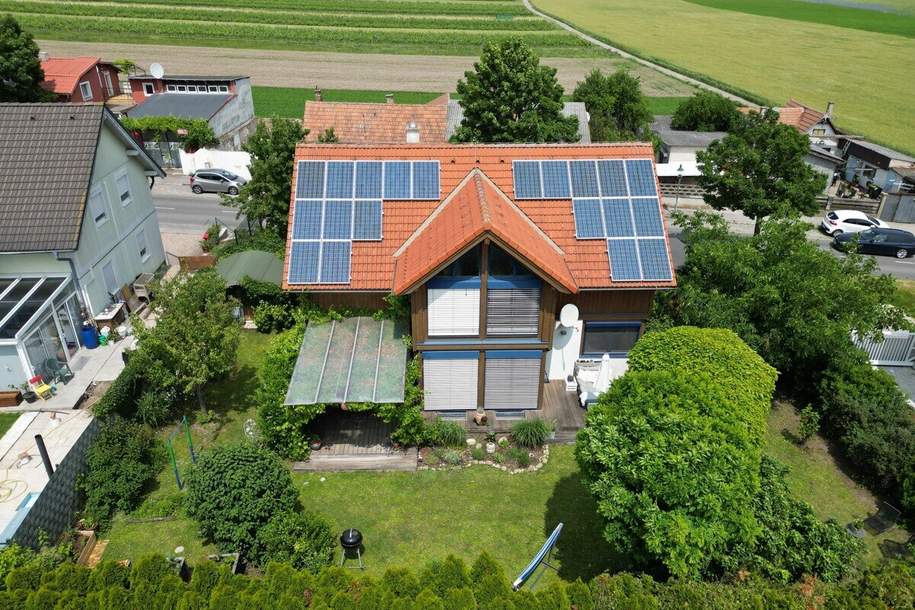 Lichtdurchflutetes Passivhaus mit Garage und Carport, Haus-kauf, 670.000,€, 2102 Korneuburg