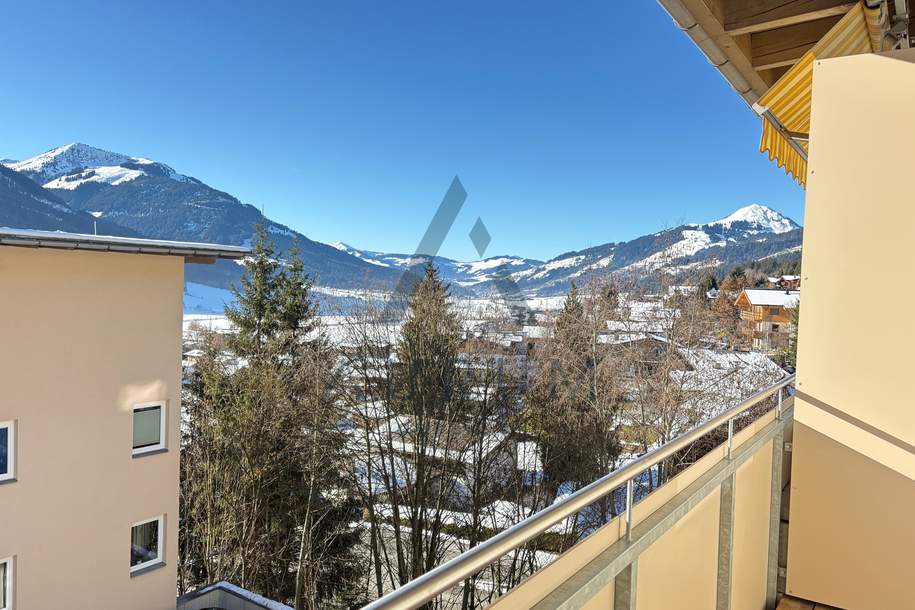 Miete: Wohnung mit 3 Schlafzimmer in Sonnenlage mit Ausblick, Wohnung-miete, 1.450,00,€, 6365 Kitzbühel
