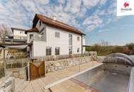 Wohntraum mit Extras: Pool 10x4, XXL-Terrasse mit Ausblick &amp; Doppelgarage