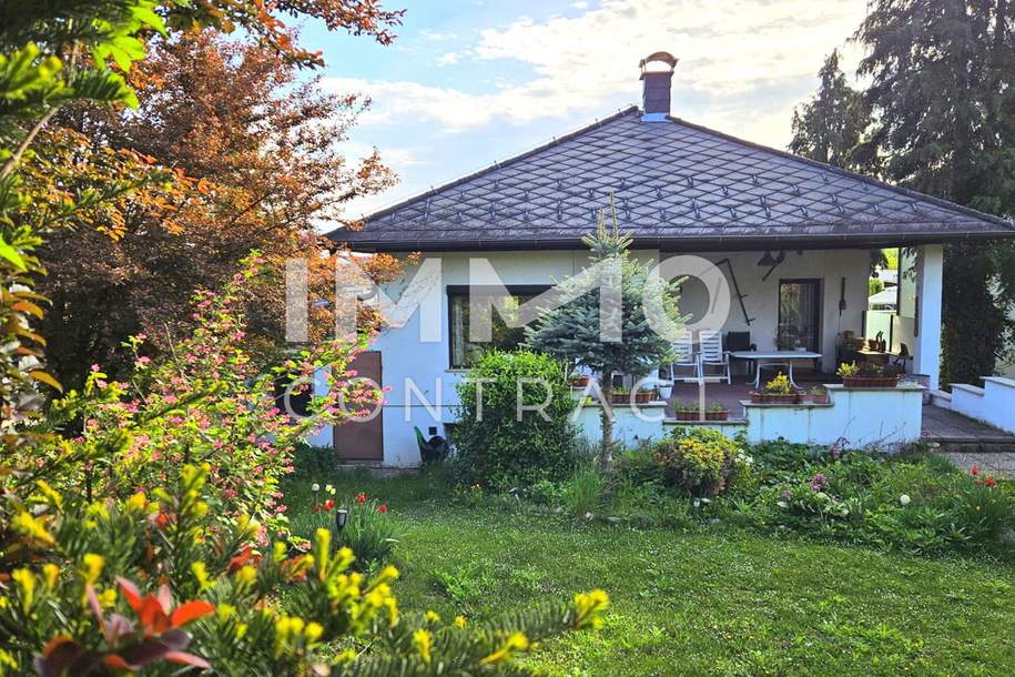 Neuer Preis!! Geräumiger Bungalow mit "Wohnkeller" auf traumhaftem Eigengrund in ruhiger Lage, Haus-kauf, 349.500,€, 2491 Eisenstadt-Umgebung