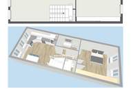 Vier-Zimmer Maisonette-Wohnung auf hohem Niveau mit Panorama-Dachterrasse