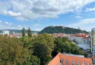 SCHLOSSBERGBLICK - Helle 3,5-Zimmer-Wohnung mit Blick über Graz in zentraler Lage