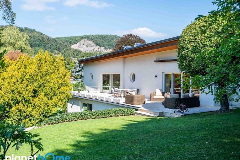 Luxuriöse Villa mit Indoor-Pool, parkähnlichem Grundstück mit Wasserversorgung durch eigenen Brunnen, Haus-kauf, 3.890.000,€, 2371 Mödling