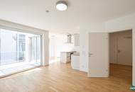 Erstbezug mit Stadtblick: Schöne 3-Zimmer-Wohnung mit Terrasse und moderner Ausstattung