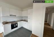 ++ Wohnpark Schlossergasse ++ Mietwohnung mit möblierter Küche, zwei Schlafzimmer &amp; Loggia