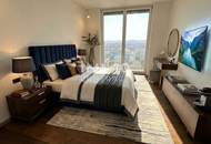 Exklusive 2-Zi-Penthouse-Wohnung mit Balkon & Traumblick in 1020 Wien – Infinity Pool + Concierge + Fitness etc. vorhanden