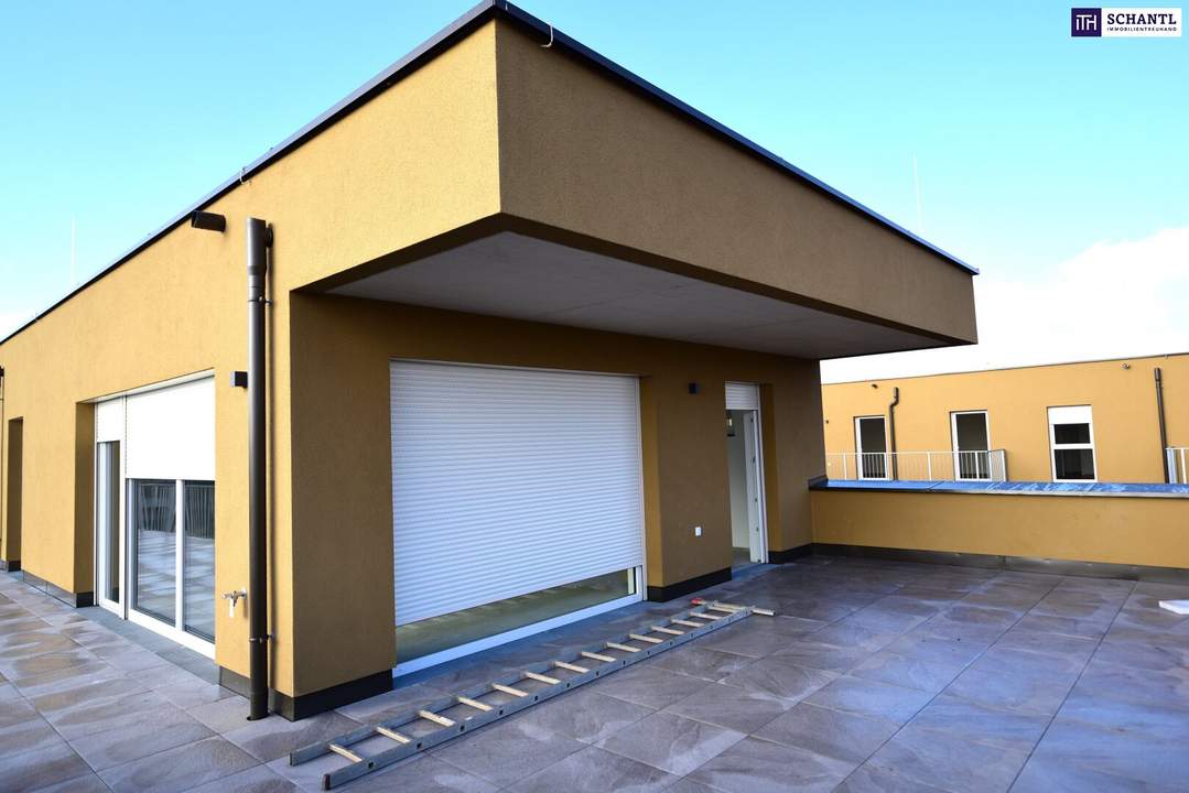 Leben wie im Paradies – 4-Zimmer-PENTHOUSE mit Rundumblick von der großzügigen Dachterrasse! Erstbezug 2024!