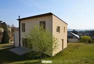 Rückzugsort im Grünen nahe Korneuburg – modernes, hochwertiges Wohnhaus mit großem Garten