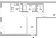 HUMBOLDTPLATZ, U1-NÄHE, 68 m2 Neubau inkl. 4 m2 Loggia, Wohnküche, 1 Zimmer, 3. Liftstock, Humboldtgasse