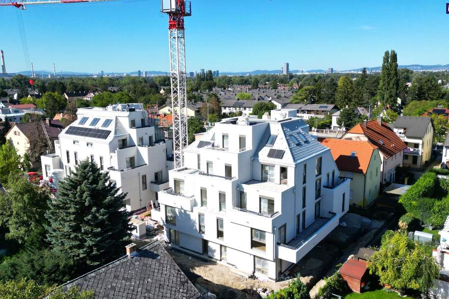 Herbstaktion! Ums Eck von Wiens schönsten naturnahen Gewässern! Klimaaktiv Bronze / Traum-Balkon / Traum-Wohnung / Traum-Lage! 3 Zimmer + Nachhaltige Energienutzung + Grün- und Ruhelage!, Wohnung-kauf, 375.225,€, 1220 Wien 22., Donaustadt