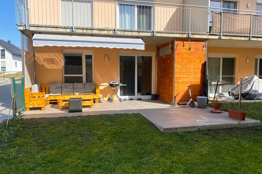 Neuwertige Gartenwohnung mit Carport nur 5 Minuten vom Zentrum Gleisdorf entfernt!, Wohnung-kauf, 215.000,€, 8200 Weiz