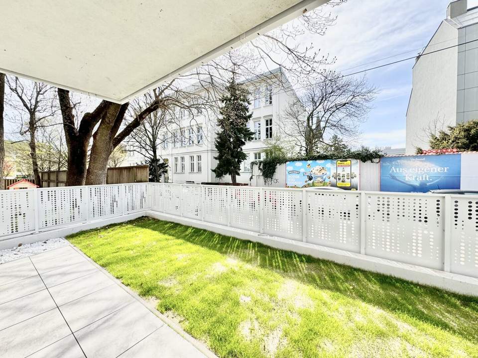 F100 | SÜDSEITIGE GARTENWOHNUNG mit großer Terrasse | Jetzt investieren, später profitieren!