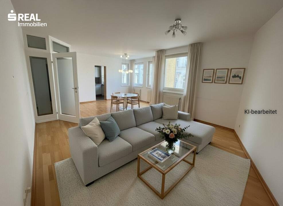 3 Zimmer auf ca. 83m², Lift & Gemeinschaftsgarten