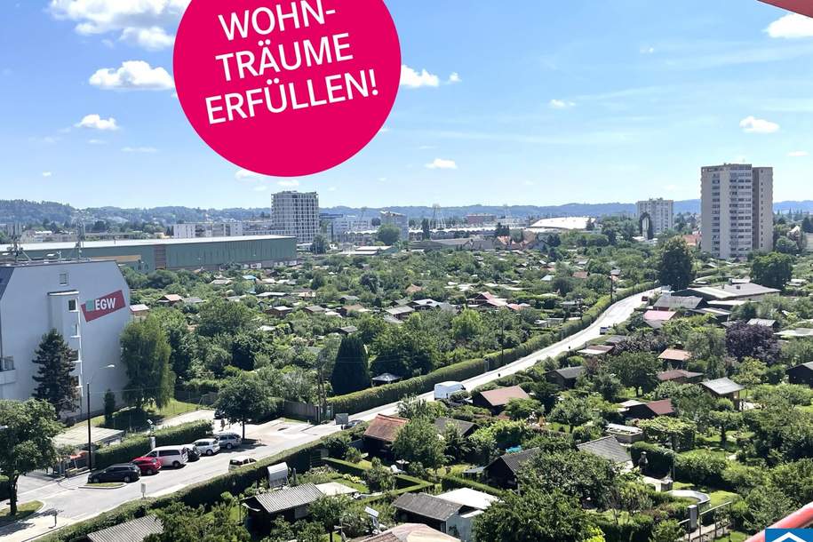 Wohnen ohne Ende im Jakomini Verde! Unbefristete Erstbezugs-Wohnungen im neuen Grazer Viertel, Wohnung-miete, 476,69,€, 8010 Graz(Stadt)