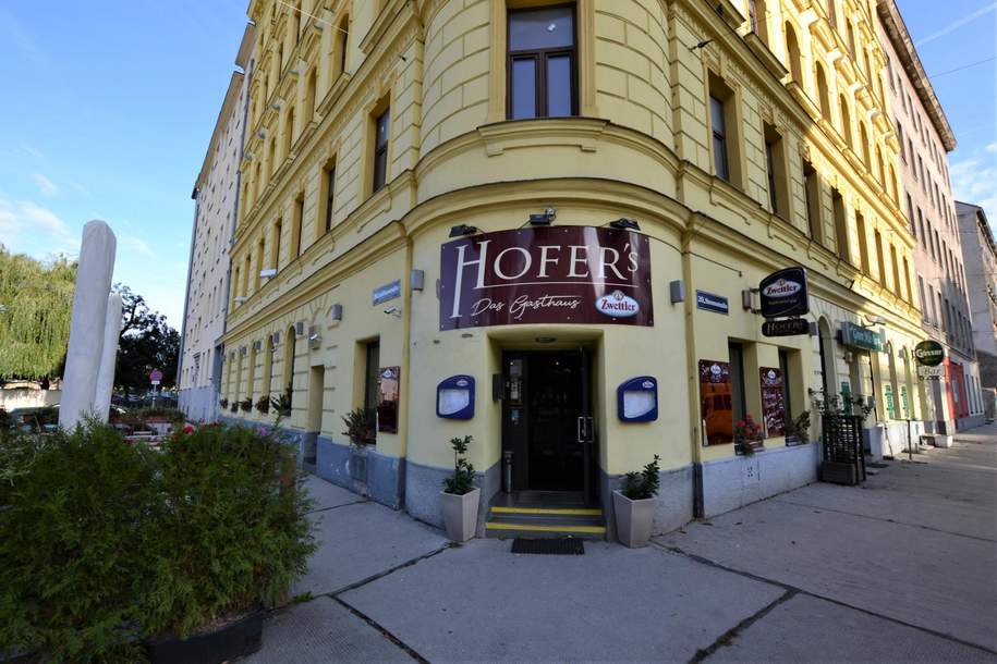 Original Wiener Gasthaus – Traditionsbetrieb im 20. Bezirk!, Gewerbeobjekt-miete, 2.083,69,€, 1200 Wien 20., Brigittenau