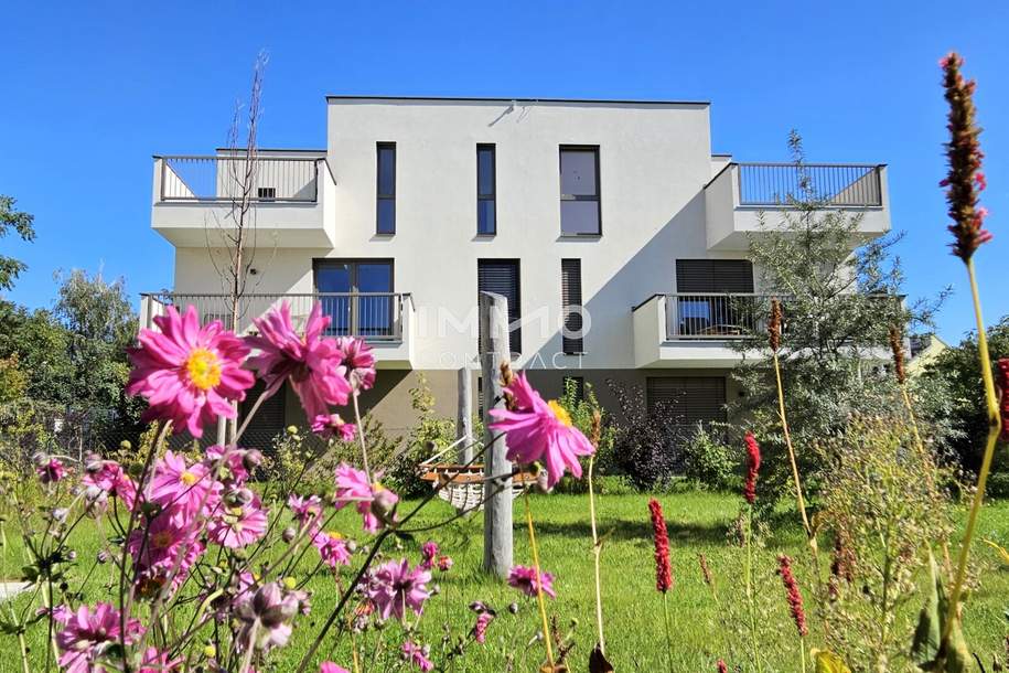 Provisionsfrei: Moderne 3-Zimmer-Garten-Wohnung in traumhafter, familiärer Anlage, Wohnung-kauf, 302.400,€, 2333 Bruck an der Leitha