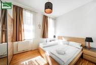 BESTLAGE: Miete von 1 bis 6 Monate - vollmöbliert in absoluter Hofruhelage direkt bei der U-Bahn