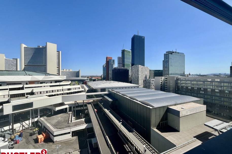 Terrassenwohnung im Mischek Towers direkt beim - Vienna International Centre, Wohnung-miete, 1.289,00,€, 1220 Wien 22., Donaustadt