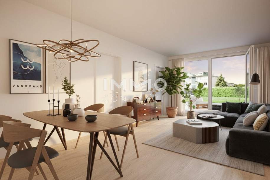 3-Zimmer-Gartenwohnung mit traumhafter Abendsonne – Ihr persönliches Sonnenparadies, Wohnung-kauf, 295.100,€, 1140 Wien 14., Penzing