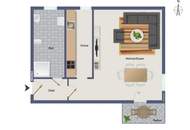 Kompakt. Gemütlich. Zuhause. - Ein-Zimmer-Wohnung in 8053 Graz
