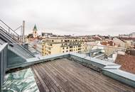 einzigartige Maisonette Wohnung - 2 Zimmer Neubauwohnung + westseitiger Dachterrasse in beliebter Lage (Zieglergasse) ab März 2026 beziehbar!