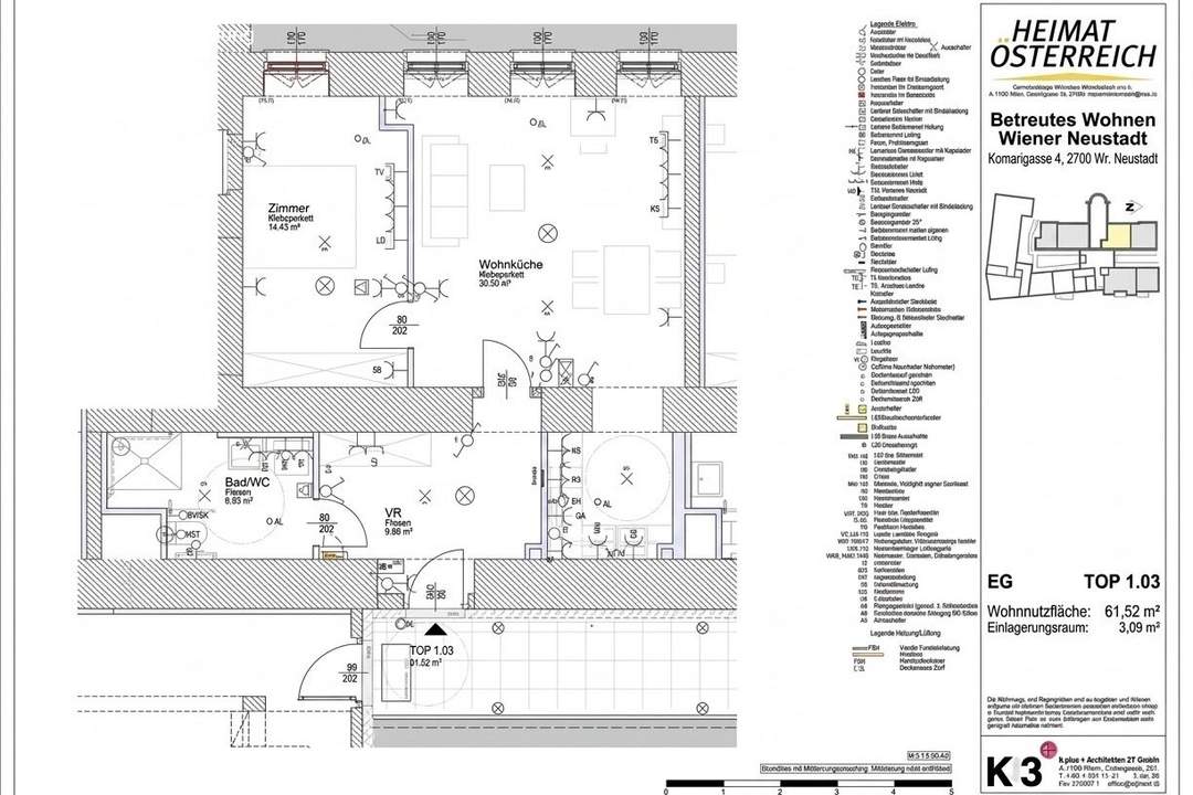 Neuwertige 2-Zi-Wohnung "betreutes Wohnen"