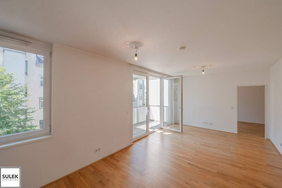 Ruhig gelegene, hofseitige 2-Zimmer-Neubauwohnung mit Balkon in der Gentzgasse ab 15.03.26 verfügbar!, Wohnung-miete, 1.275,00,€, 1180 Wien 18., Währing