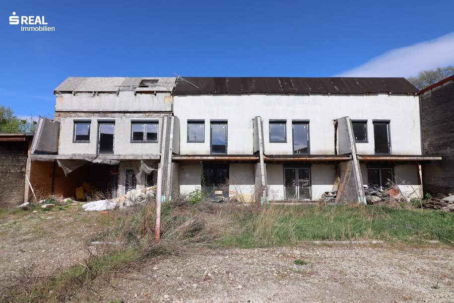 Grundstück mit abgebrochenem Wohnbauprojekt - Reiheneinheiten & Doppelhaushälften in Bad Deutsch-Altenburg, Grund und Boden-kauf, 450.000,€, 2405 Bruck an der Leitha