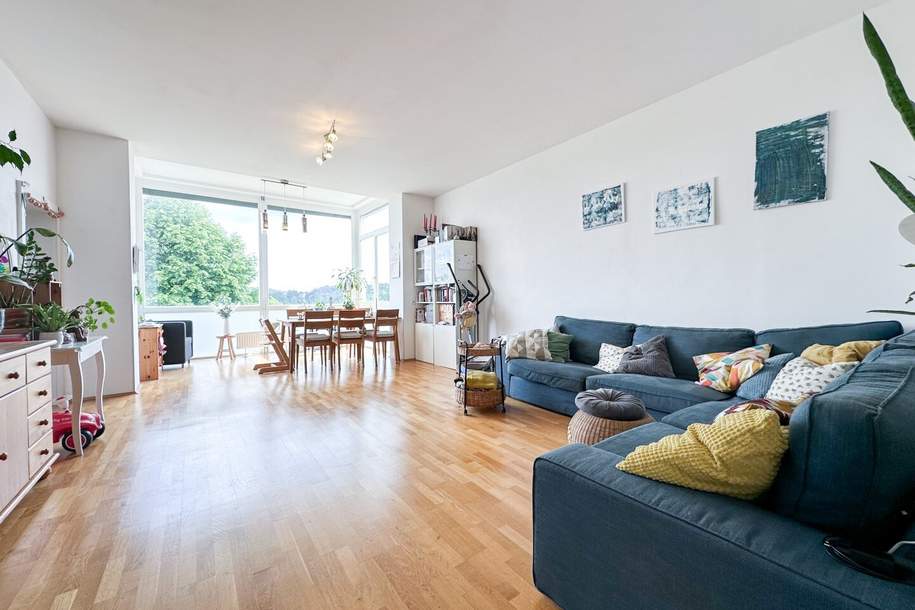 Ruhige 3-Zimmer-Wohnung mit Blick ins Grüne &amp; PKW-Stellplatz, Wohnung-legalform.mietkauf, 399.000,€, 8044 Graz(Stadt)