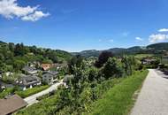 Naturverbundenes Baugrundstück mit traumhaftem Ausblick in Aspang