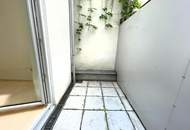 Erdgeschoß, barrierefrei, Innenhof! Ruhige, loft-artige Neubauwohnung mit 2 kl. Terrassen