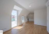 Erstbezug nahe U4 in Grünlage: klimatisierte 3 Zimmer DG-Wohnung mit Süd-Ost-Balkon | Rondelle XIV - Top 12