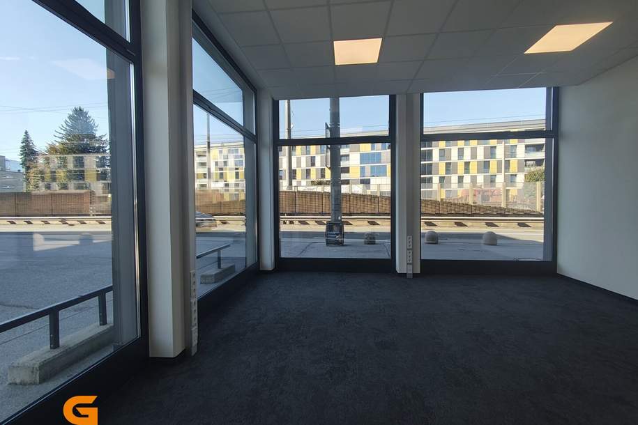 Salzburg Nord Showroom mit bester Sichtbarkeit mieten, Gewerbeobjekt-miete, 1.258,83,€, 5020 Salzburg(Stadt)
