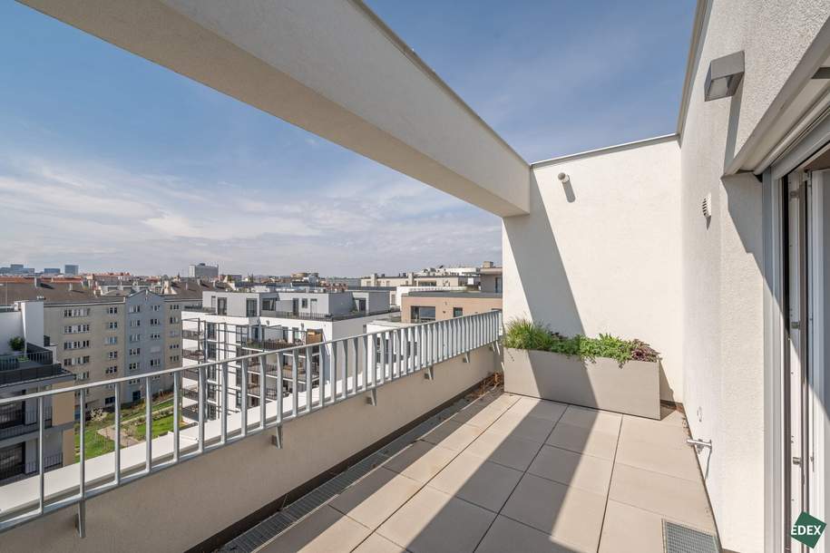 IU – Traumhafte 2-Zimmer DG-Wohnung mit Terrasse, Wohnung-miete, 1.199,00,€, 1030 Wien 3., Landstraße