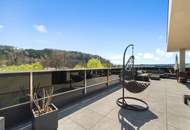 Penthouse-Flair über den Dächern von Wolfsberg im Schwarzautal mit beeindruckender Dachterrasse