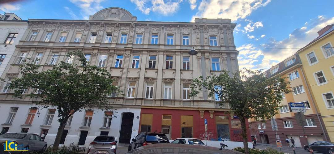 Souterrainlokal, branchenfrei, mit Büro im Hochparterre