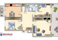 Rundum Stadtblick: 3-Zimmer-Wohnung mit Terrasse und Balkon I Bezirk Lend