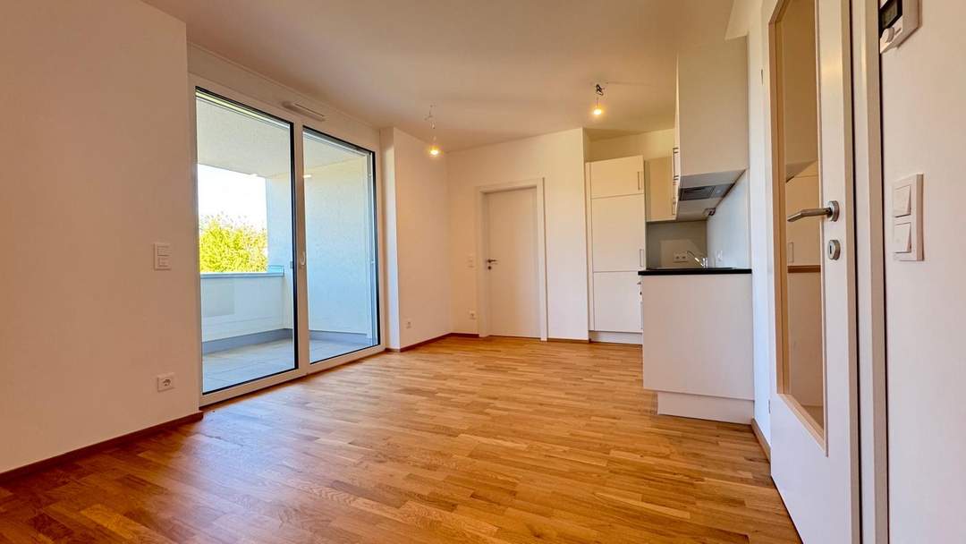 Erstbezug! Moderne 2-Zimmer-Wohnung mit Loggia und Tiefgaragenplatz in Gleisdorf