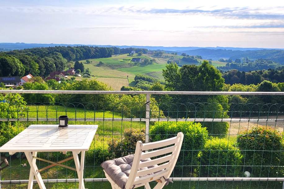 Provisionsfrei! Charmantes Zuhause mit Potenzial und Panoramablick bis zur Riegersburg, Haus-kauf, 350.000,€, 8324 Südoststeiermark