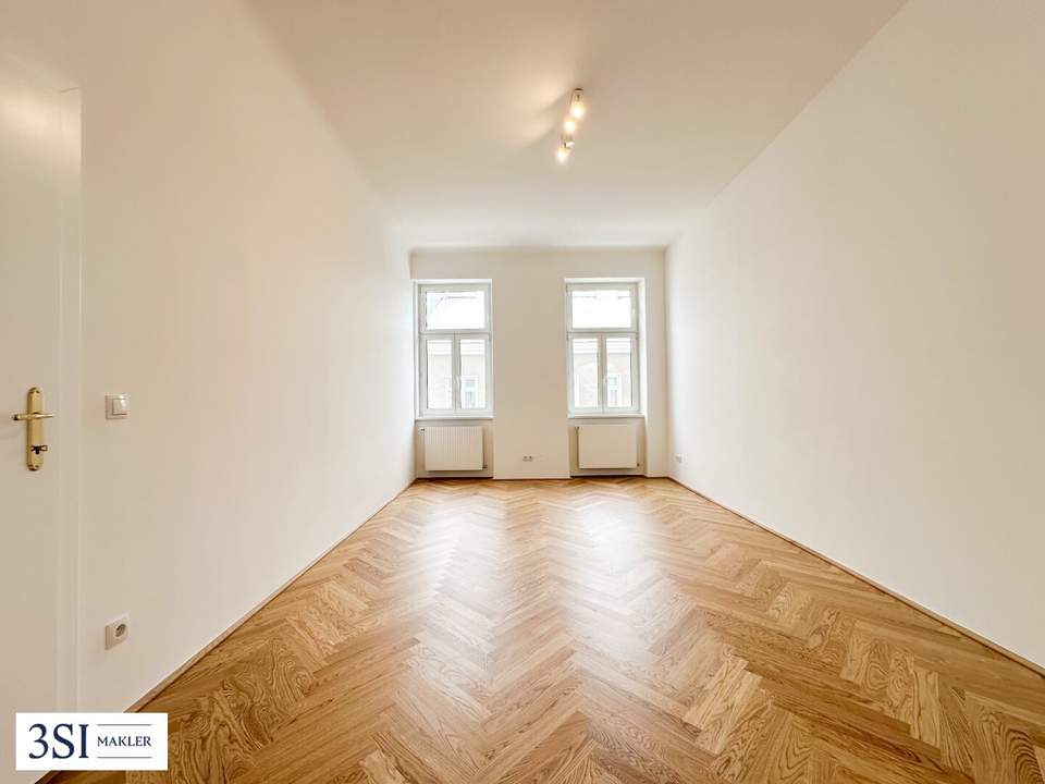 Großzügig, hell und modernisiert - 3-Zimmer-Altbautraum in Bestlage des 15. Bezirks