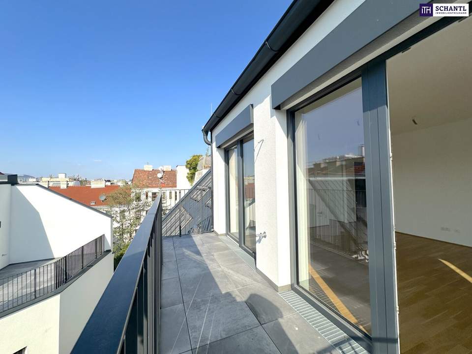 NEUER PREIS! Herrliche Dachwohnung mit feiner Terrasse im 2. Dachgeschoss!