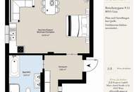Sonnige Kleinwohnung 36,46m² verfügbar!