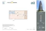 Urbanes Wohnen im Hochhaus: DC2 - 2-Zimmer mit einzigartiger Fernsicht