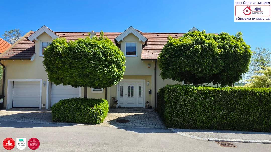 Exklusives Einfamilienhaus mit 340 m² Wohnfläche, Designergarten & modernster Haustechnik