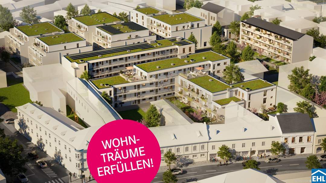 Zentrale Lage mit allen Annehmlichkeiten in unmittelbarer Nähe